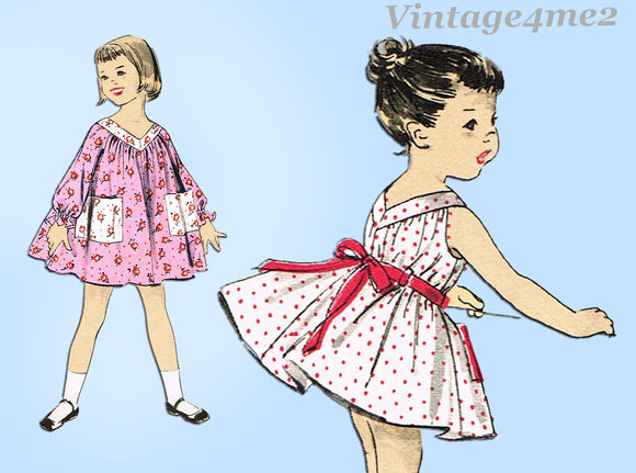 Baby Girls Pinafore fashion flat sketch template. Kids Jumper Dress:  Royalty Free #151593394